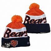 Chicago Bears Team Logo Knit Hat YD (11),baseball caps,new era cap wholesale,wholesale hats